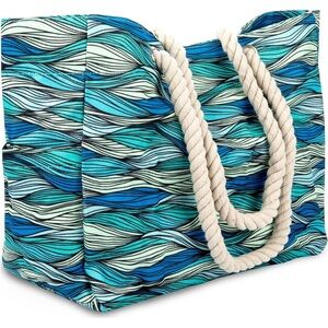 Large beach tote bag